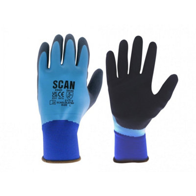  - Scan Waterproof Latex Gloves Quality Product