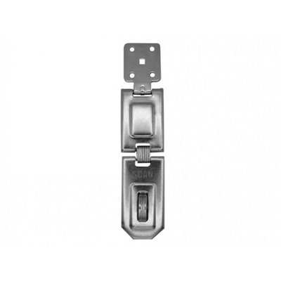 Scan Hinged Hasp And Staple Multi Colour (158mm) from B&Q