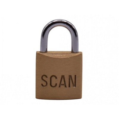 Scan Br Padlocks Multi Colour (20mm) from B&Q