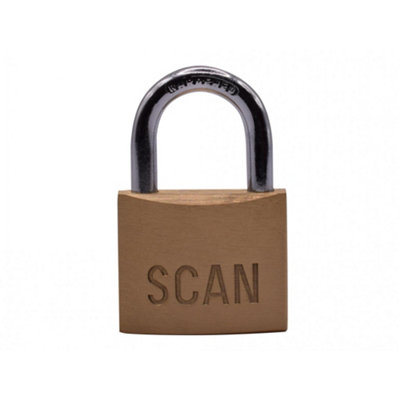 Scan Br Padlocks Multi Colour (40mm) from B&Q