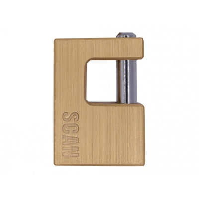 Scan Br Shutter Padlock Multi Colour (60mm) from B&Q