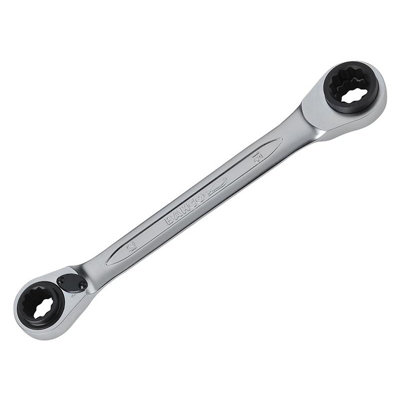 Bahco S4Rm Series Reversible Ratchet Spanner Multi Colour (12/13/14/15mm) from B&Q