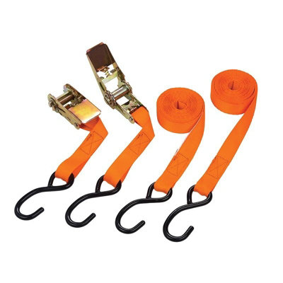 Bluespot Tools Ratchet Tie-Down Set 25Mm X 4.5M 5063750505435 - Image 3