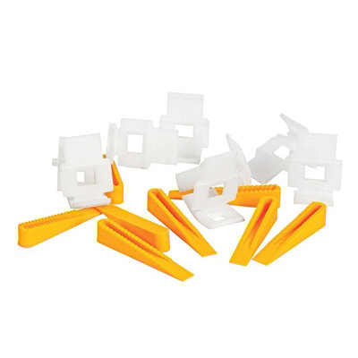Vitrex Lash Clips & Wedges Multi Colour (Tub Of 150) from B&Q
