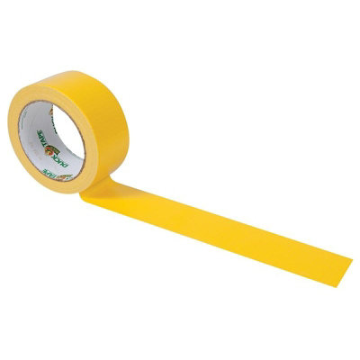  - Shurtape Duck Tape Colours & Patterns Multi Colour (48mm X 18.2M Yellow)