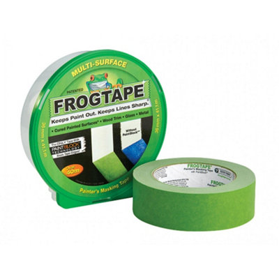B&Q Shurtape Frogtape Multi-Surface Masking Tape Multi Colour (36Mm X 41.1M)