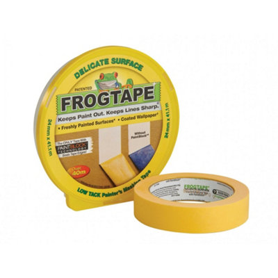 Shurtape Frogtape Delicate Surface Masking Tape Multi Colour (24mm X 41.1M) from B&Q