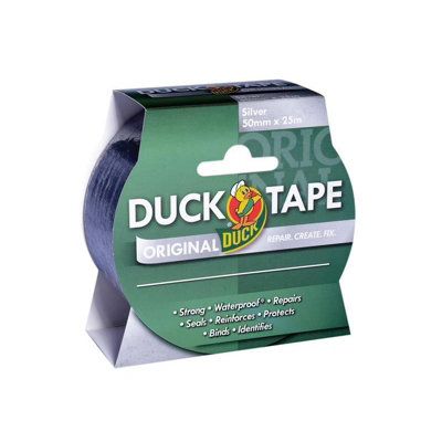 B&Q Silver Shurtape Duck Tape Original (50Mm X ) 25M