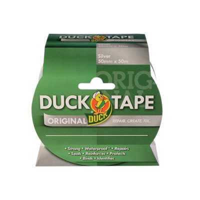 Shurtape Duck Tape Original Silver (50mm X 50M Silver) from B&Q