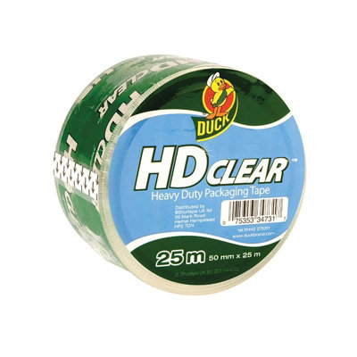  - Shurtape Duck Tape Packaging Heavy-Duty 50mm X 25M Clear Multi Colour (One Size)