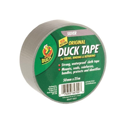 B&Q Silver Shurtape Duck Tape Original (25M ) 25M