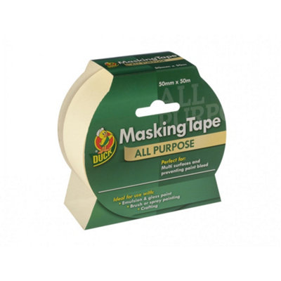 Shurtape Duck Tape All-Purpose Masking Tape Multi Colour (50mm X 50M) from B&Q