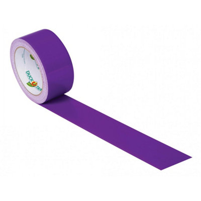  - Shurtape Duck Tape Colours & Patterns Multi Colour (48mm X 18.2M Purple)