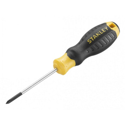  - Stanley Hand Tools Cushion Grip ScrewdriversPhillips Tip Multi Colour (Ph0 X 60mm)