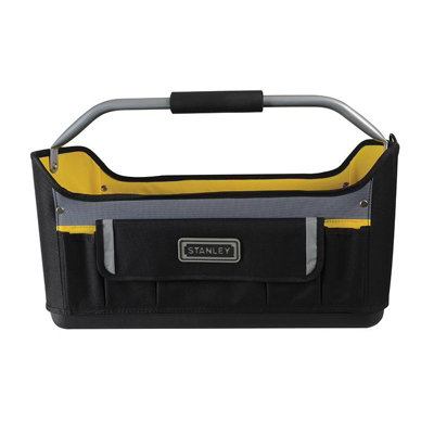 Stanley Unisex Multicolor Open Tote Tool Bag With Rigid Base (20In) 50Cm - Image 4