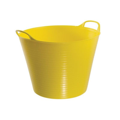 B&Q Gorilla Gorilla Tub (Medium 26 Litre - Yellow) Red/Yellow