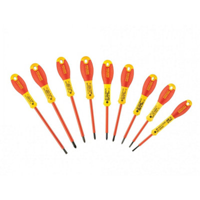 Stanley Hand Tools Fatmax Vde Insulated Screwdriver Set, 10 Piece 5063750509938 - Image 3