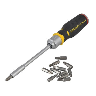 Stanley Hand Tools Fatmax Ratchet Screwdriver Multi Colour (One Size) from B&Q