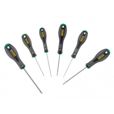 Stanley Hand Tools Fatmax Screwdriver Set6 Piece Multi Colour (One Size) from B&Q