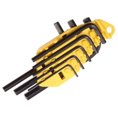 Stanley Hand Tools Hex Key Set8 Piece Multi Colour (Set Of 8 Imperial (1/161/4In)) from B&Q