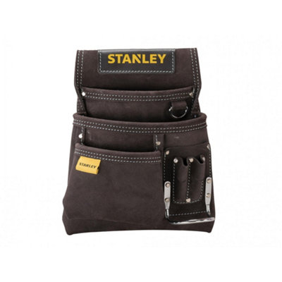 Stanley Hand Tools Stst1-80114 Leather Nail & Hammer Pouch Multi Colour (One Size) from B&Q