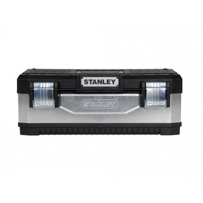 Stanley Hand Tools Galvanised Metal Toolbox - Galvanised - Image 4