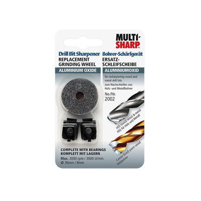 Multi-Sharp Multi-Sharp Aluminium Oxide Replacement Wheel Multi Colour (One Size) from B&Q