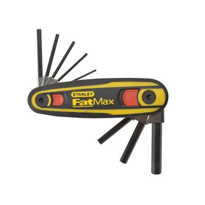 Stanley Hand Tools Metric Fatmax Locking Hexagon Key Set8 Piece Multi Colour (One Size) from B&Q