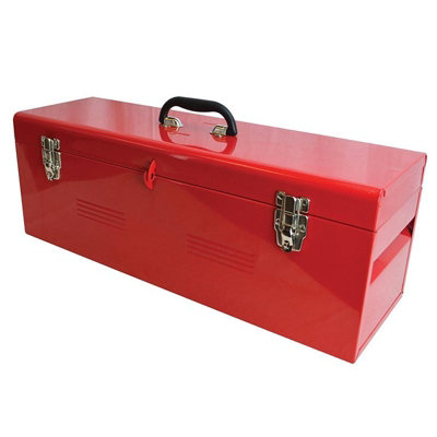 Faithfull Metal Heavy-Duty Toolbox & Tote Tray 26In Multi Colour (One Size) from B&Q
