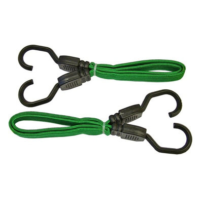 Faithfull Flat Bungee Cords Green (61Cm (24In) Green) from B&Q