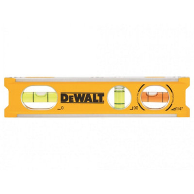 Dewalt Hand Tools Billet Level 165mm (6.5In) Multi Colour (One Size) from B&Q