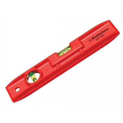 B&Q Light Hultafors Tvp25 Torpedo Level Multi Colour (One ) 25Cm