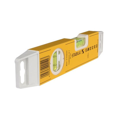 B&Q Stabila 70T Torpedo Level Multi Colour (25Cm)