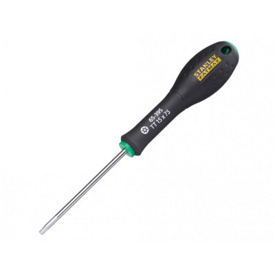  - Stanley Hand Tools Fatmax ScrewdriverTamper-Proof Torx Multi Colour (Tt15 X 75mm)