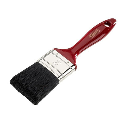 B&Q Black Stanley Hand Tools Decor Paint Brush Multi Colour (50 Mm (2In))