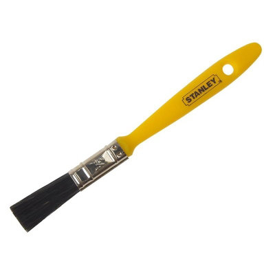 B&Q Yellow Stanley Hand Tools Hobby Paint Brush Multi Colour (12 Mm (1/2In))