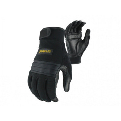 Stanley Hand Tools Sy800 Vibration Reducing Performance GlovesLarge from B&Q