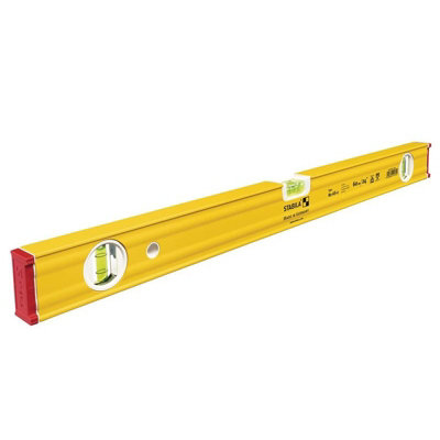 Stabila 80 As-2 Double Plumb Box Section Spirit Level Multi Colour (19170 60Cm) from B&Q