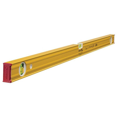 Stabila 80 As-2 Double Plumb Box Section Spirit Level Multi Colour (19172 100Cm) from B&Q