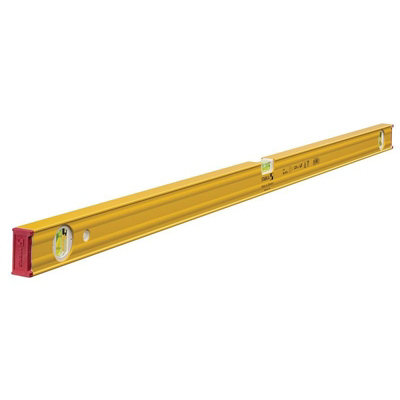 Stabila 80 As-2 Double Plumb Box Section Spirit Level Multi Colour (19173 120Cm) from B&Q
