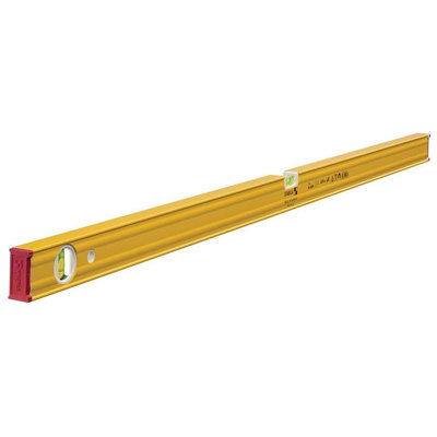 Stabila 80 Asm Single Plumb Magnetic Box Section Spirit Level Multi Colour (19181 120Cm)