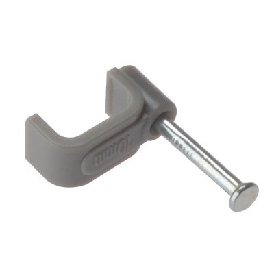 Forgefix Flat Cable Clips Multi Colour (1.50mm) from B&Q