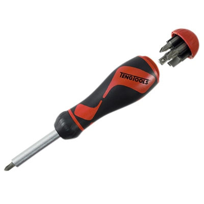 Teng Mdr908 Ratchet Driver & Bit Set Of 6 Multi Colour (One Size) from B&Q