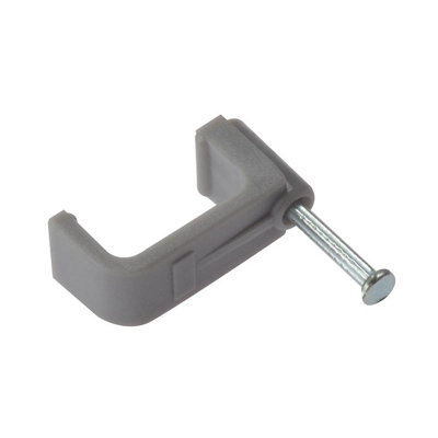 Forgefix Flat Cable Clips Multi Colour (6.00mm) from B&Q