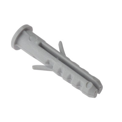 Forgefix Expansion Wall PlugsNylonRimmed Multi Colour (Rimmed M6 X 30) from B&Q
