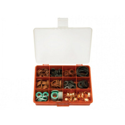 Arctic Hayes Plumber's Essential Washer Kit210 Piece Multi Colour (One Size) from B&Q