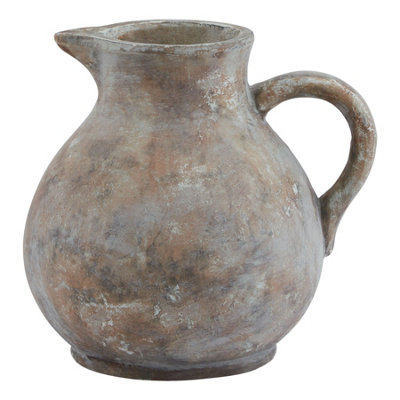 Hill Interiors Brown Siena Jug (One ) 23Cm