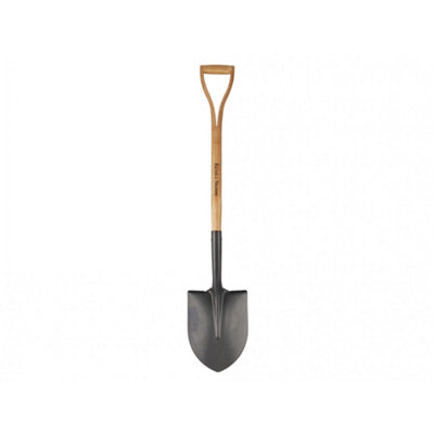 Kent & Stowe Carbon Steel Round Nosed Shovel, Fsc Multi Colour (One Size)