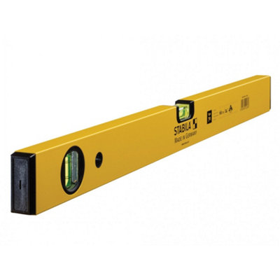 Stabila 70 Single Plumb Box Section Spirit Level Multi Colour (60Cm) from B&Q