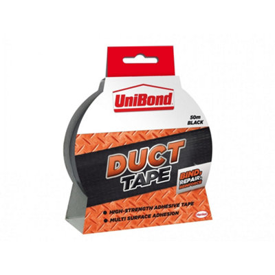 B&Q -  Diy Duct Tape Multi Colour (Black50mm X 50M)